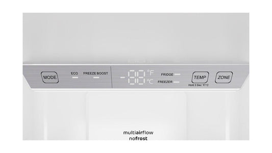 SJB1255GS Sharp 24 in. Bottom-Freezer Counter-Depth Refrigerator