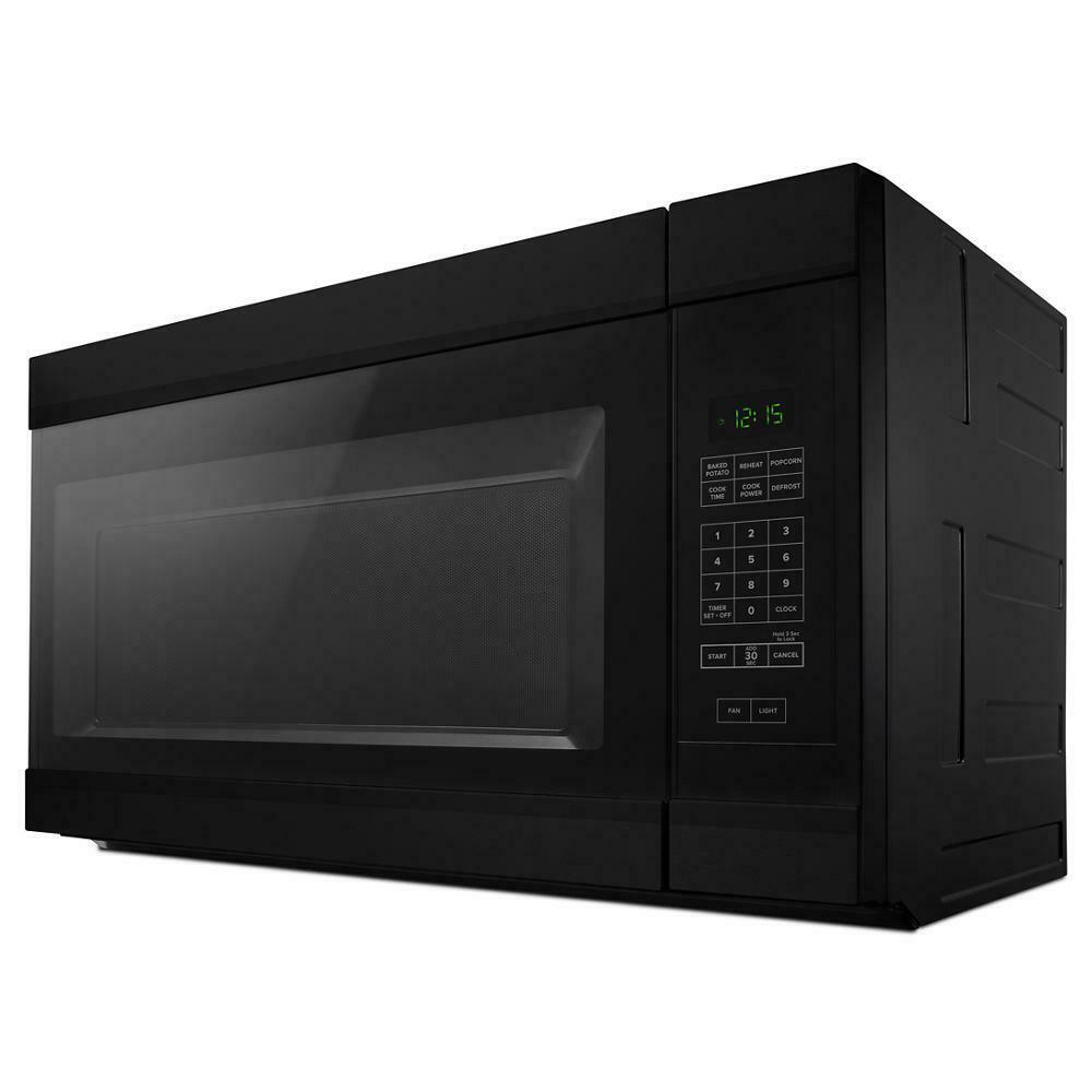 Amana 1.6 Cu. Ft. Over-the-Range Microwave with Add 0:30 Seconds - Black