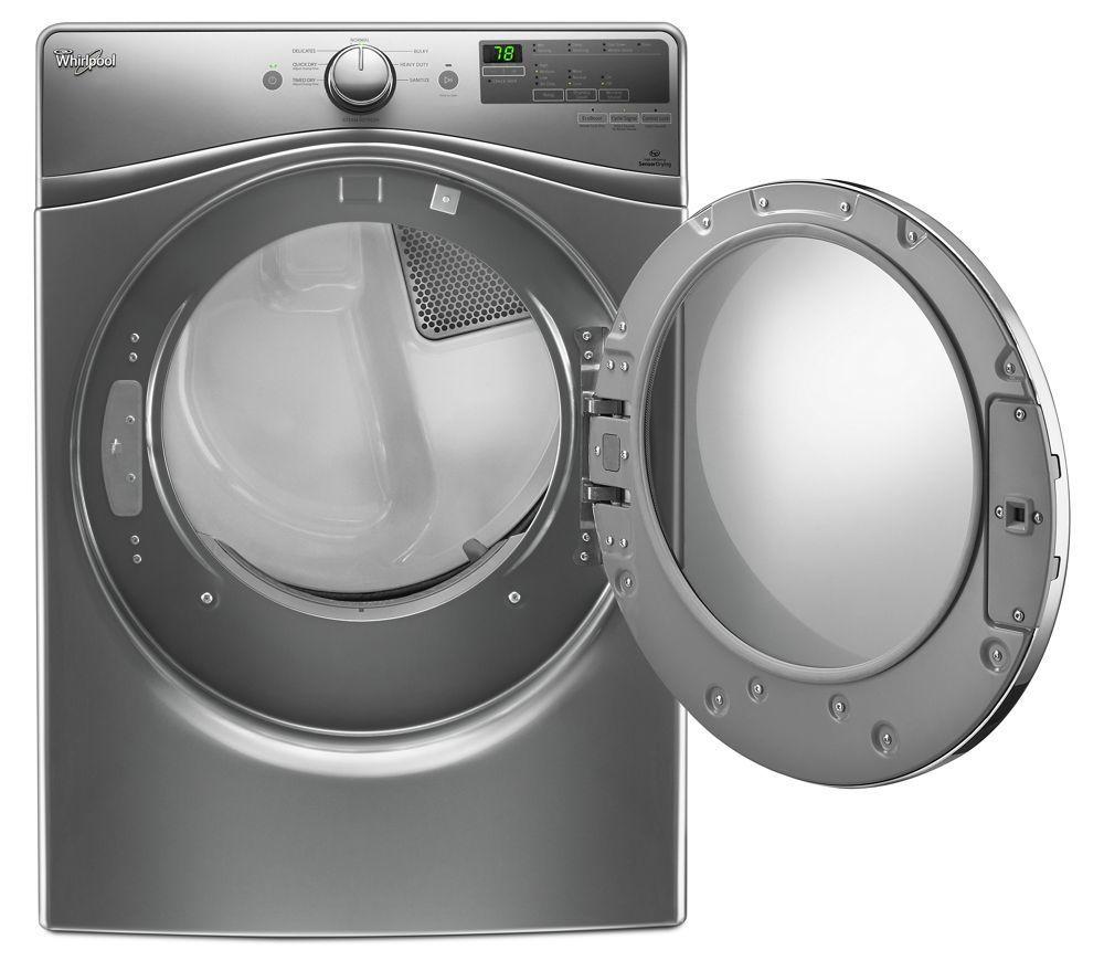 7.4 cu.ft. Front Load Electric Dryer with Advanced Moisture Sensing, 8 cycles
