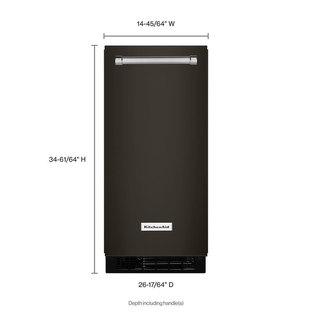 KUIX535HBS KitchenAid® 15'' Automatic Ice Maker with PrintShield™ Finish