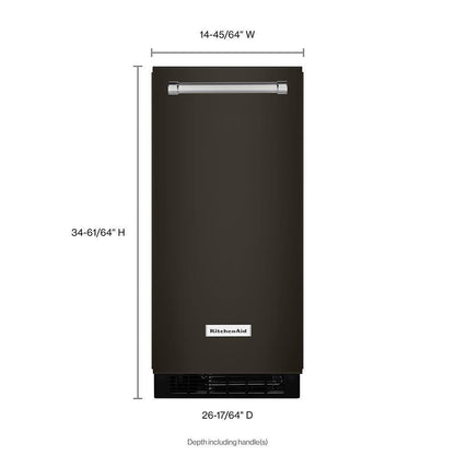 KUIX535HBS KitchenAid® 15'' Automatic Ice Maker with PrintShield™ Finish