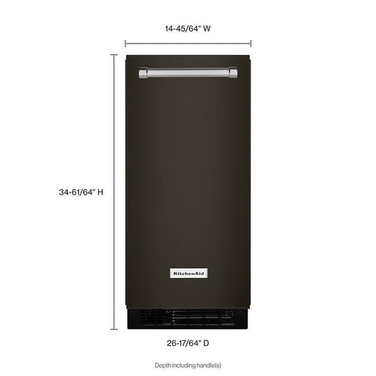 KUIX535HBS KitchenAid® 15'' Automatic Ice Maker with PrintShield™ Finish