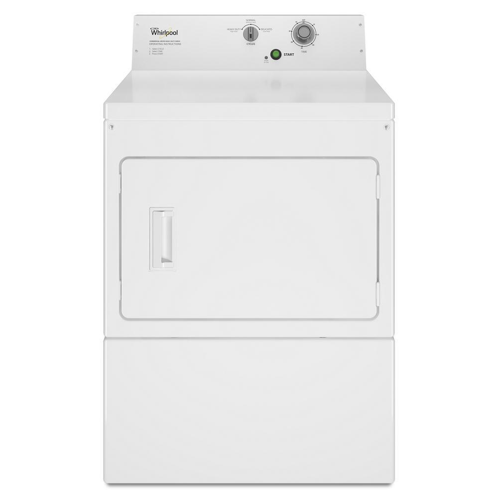 Whirlpool CEM2795JQ Commercial Electric Super-Capacity Dryer, Non-Coin