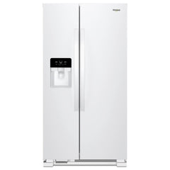 Whirlpool WRS331SDHW 33-inch Wide Side-by-Side Refrigerator - 21 cu. ft.