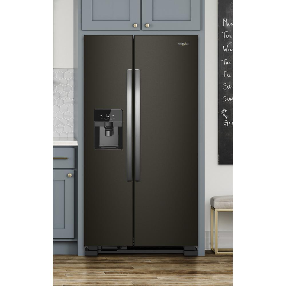 Whirlpool WRS555SIHV 36-inch Wide Side-by-Side Refrigerator - 25 cu. ft.