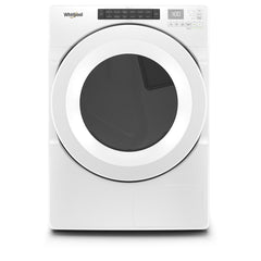 Whirlpool WHD560CHW 7.4 cu.ft Front Load Heat Pump Dryer with Intiutitive Touch Controls, Advanced Moisture Sensing