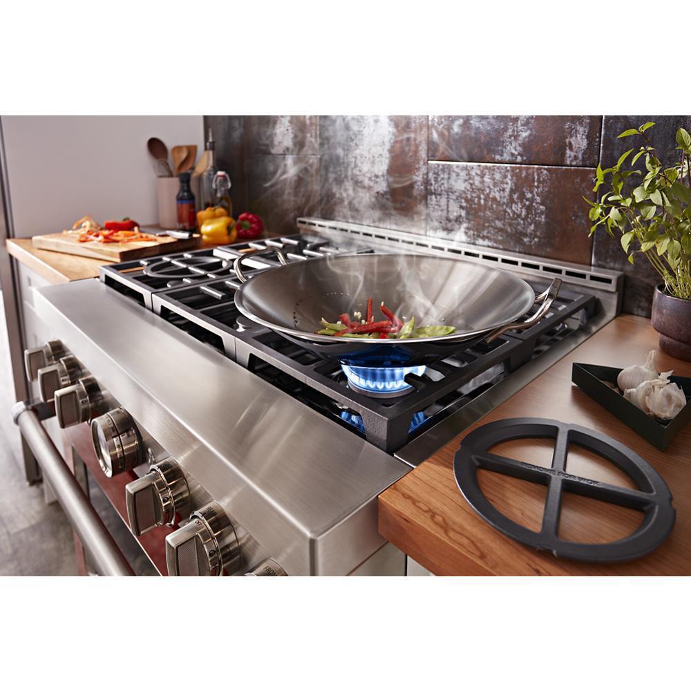 KFGC506JSC KitchenAid® 36'' Smart Commercial-Style Gas Range with 6 Burners