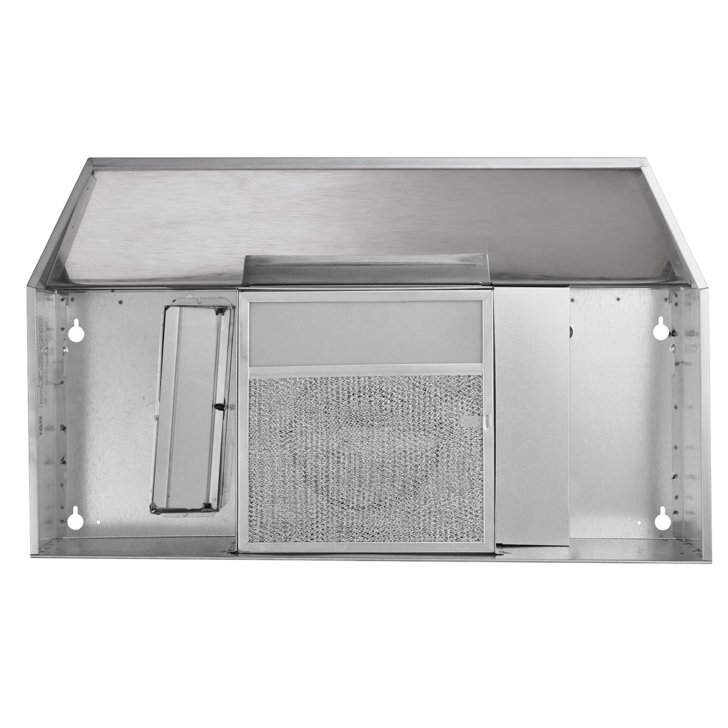 433004 Broan® 30-Inch Convertible Under-Cabinet Range Hood, 260 Max Blower CFM, Stainless Steel