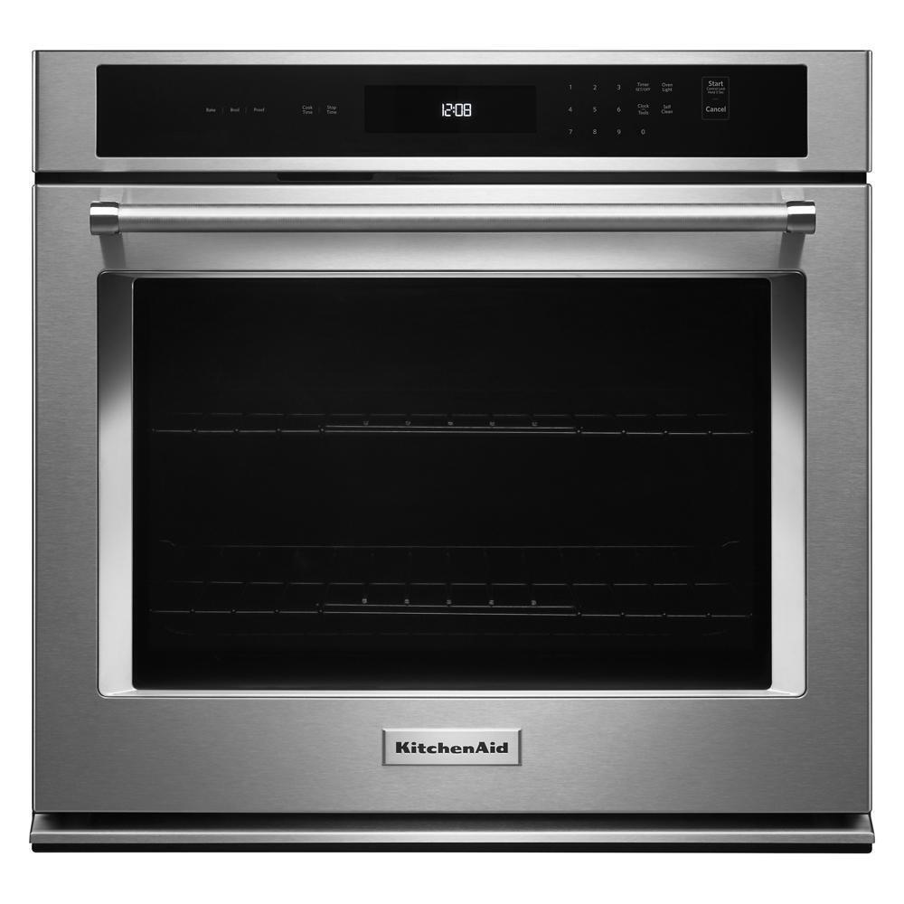 Kitchenaid KOST100ESS 30" Single Wall Oven with Even-Heat™ Thermal Bake/Broil
