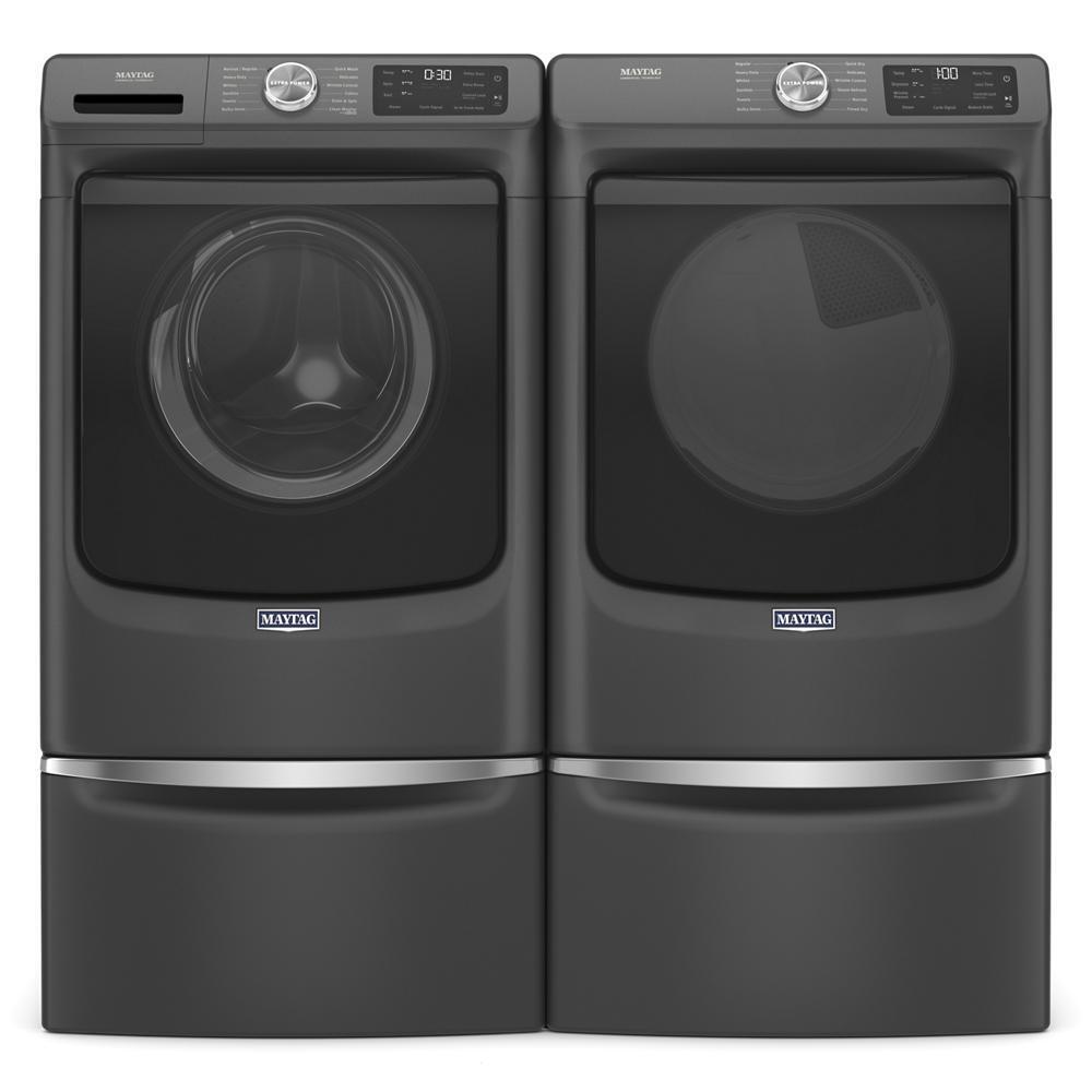 Maytag MED6630MBK Front Load Electric Dryer with Extra Power and Quick Dry Cycle - 7.3 cu. ft.