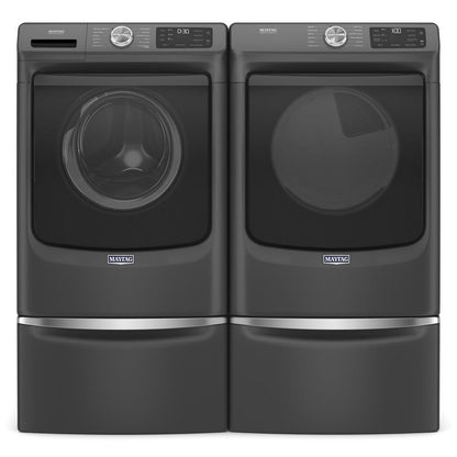 Maytag MED6630MBK Front Load Electric Dryer with Extra Power and Quick Dry Cycle - 7.3 cu. ft.