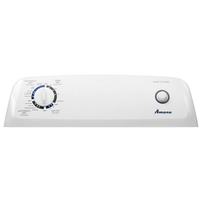Amana NGD4655EW 6.5 cu. ft. Gas Dryer with Wrinkle Prevent Option