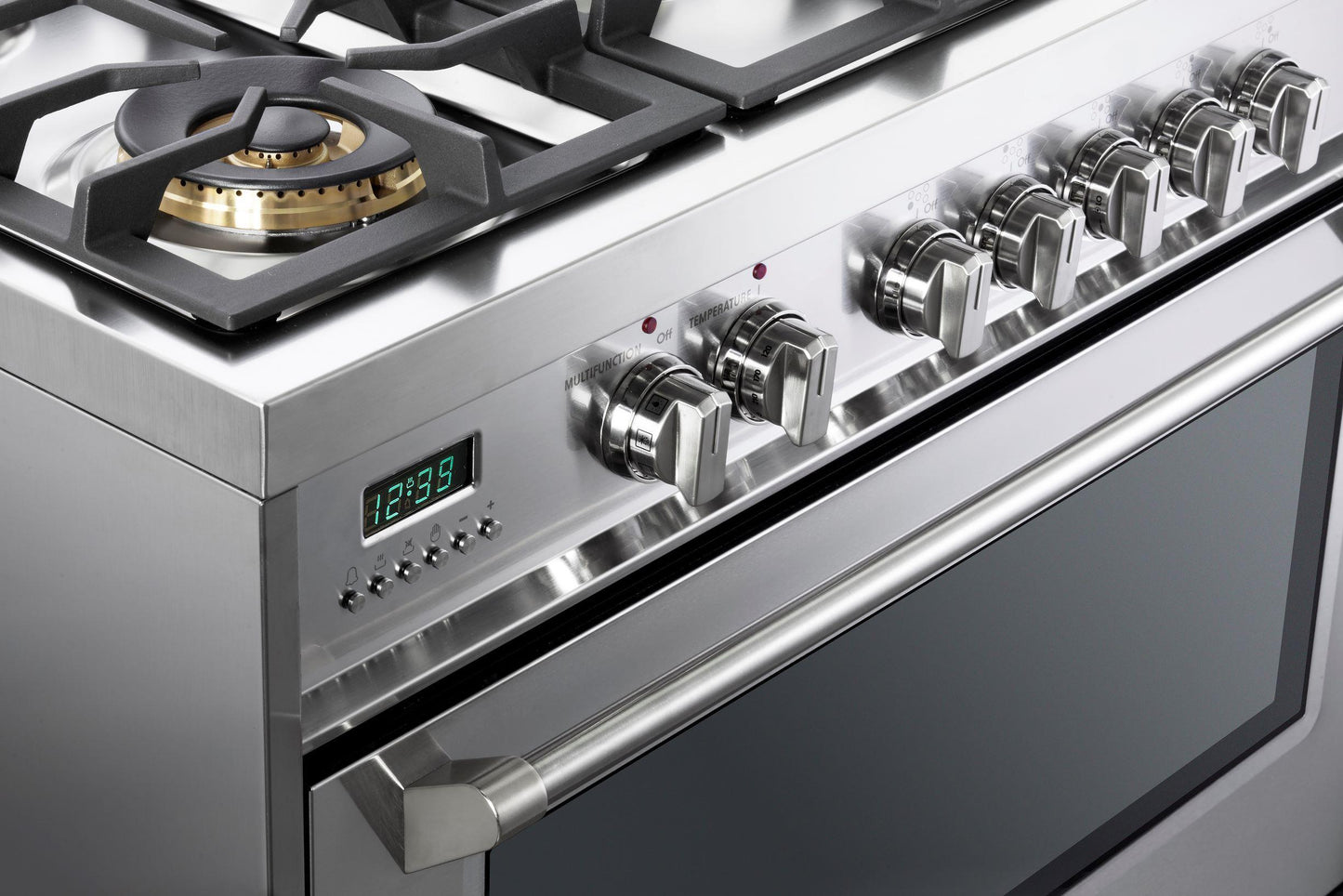 Verona VDFSGE365SS Designer 36" Dual Fuel Single Oven - Stainless Steel