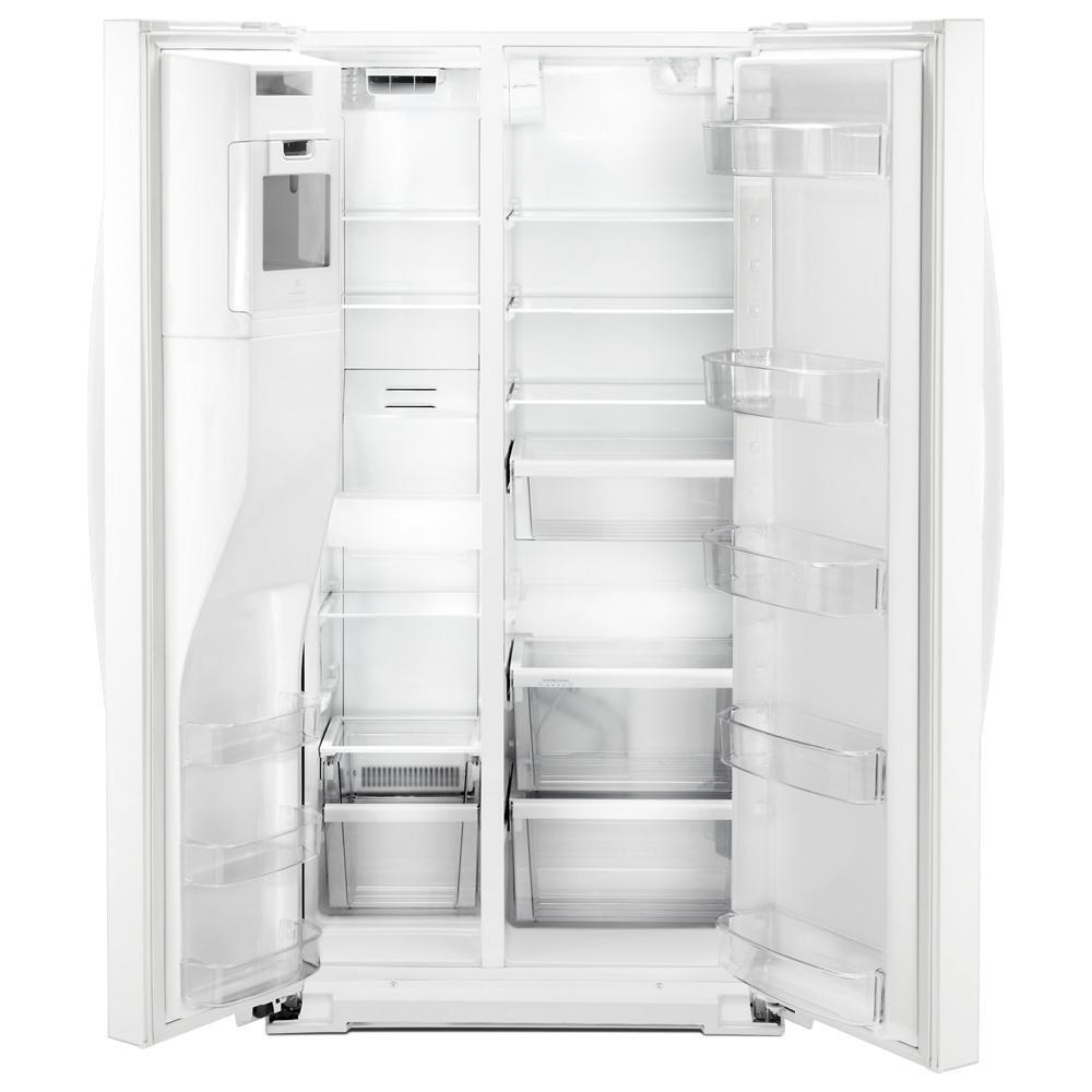 Whirlpool WRS571CIHW 36-inch Wide Counter Depth Side-by-Side Refrigerator - 21 cu. ft.