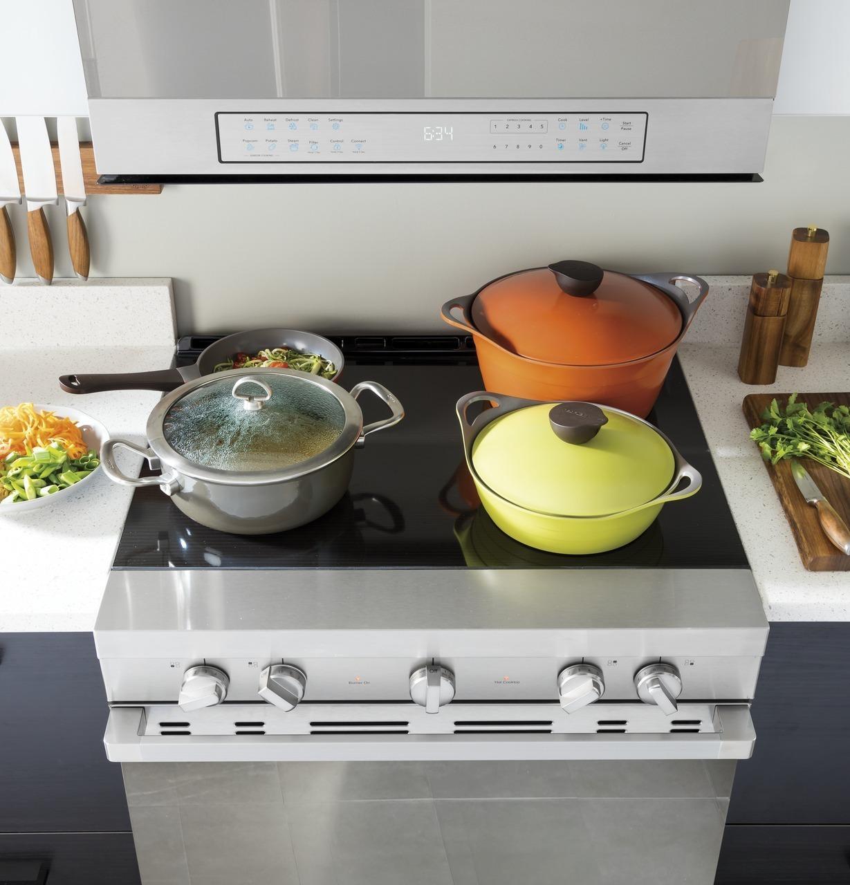 30" Smart Slide-In Electric Range with Convection