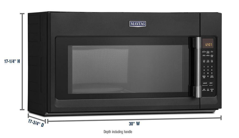 Maytag MMV4206HK Over-The-Range Microwave With Interior Cooking Rack - 2.0 Cu. Ft.