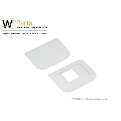 Whirlpool W10895133 Dryer Door Reversal Kit, white-colored, for Advantage Maytag models with magnets
