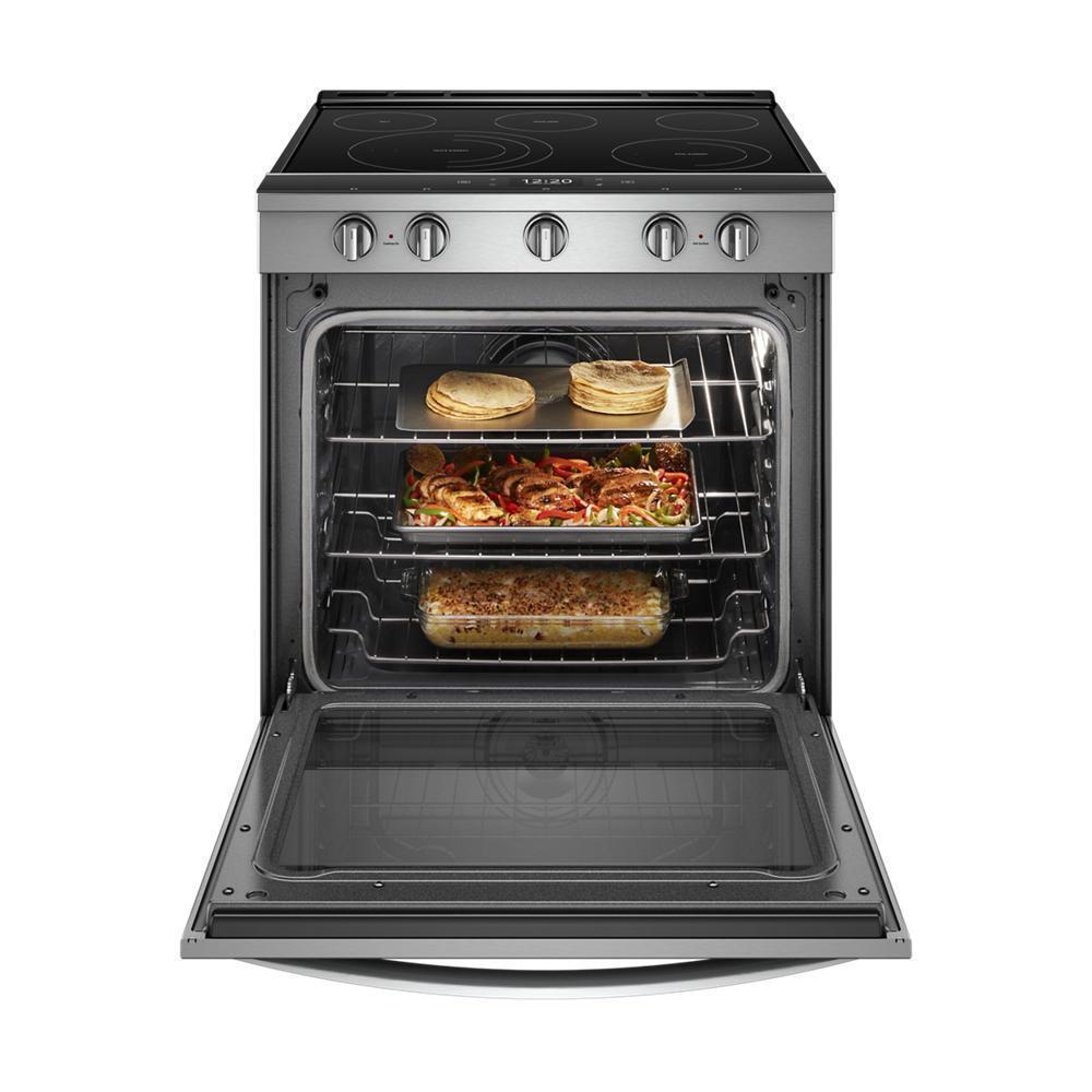 Whirlpool WEE750H0HZ 6.4 cu. ft. Smart Slide-in Electric Range with Air Fry, when Connected