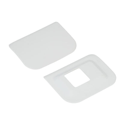 Whirlpool W10895133 Dryer Door Reversal Kit, white-colored, for Advantage Maytag models with magnets