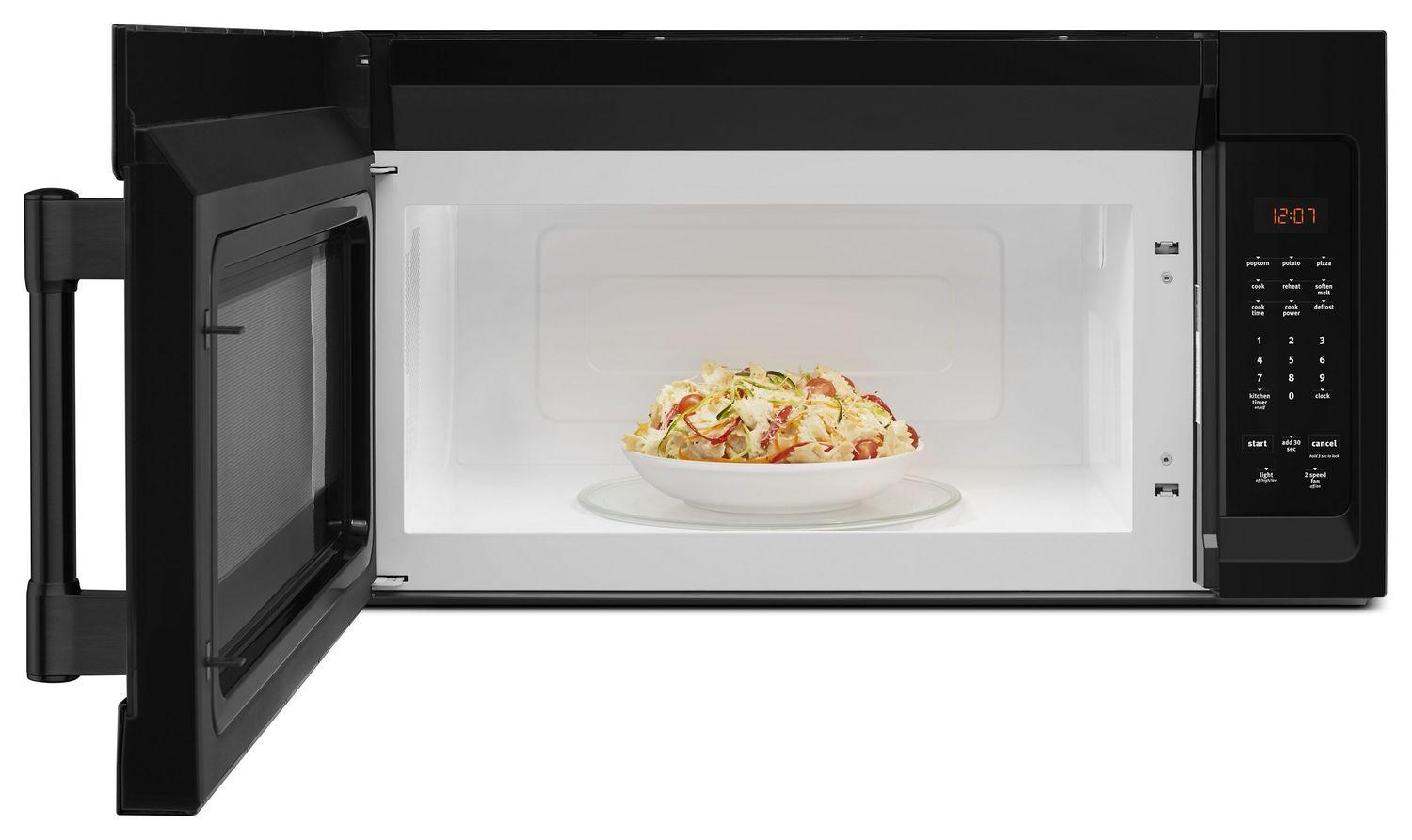 Maytag Compact Over-The-Range Microwave - 1.7 Cu. Ft. Black