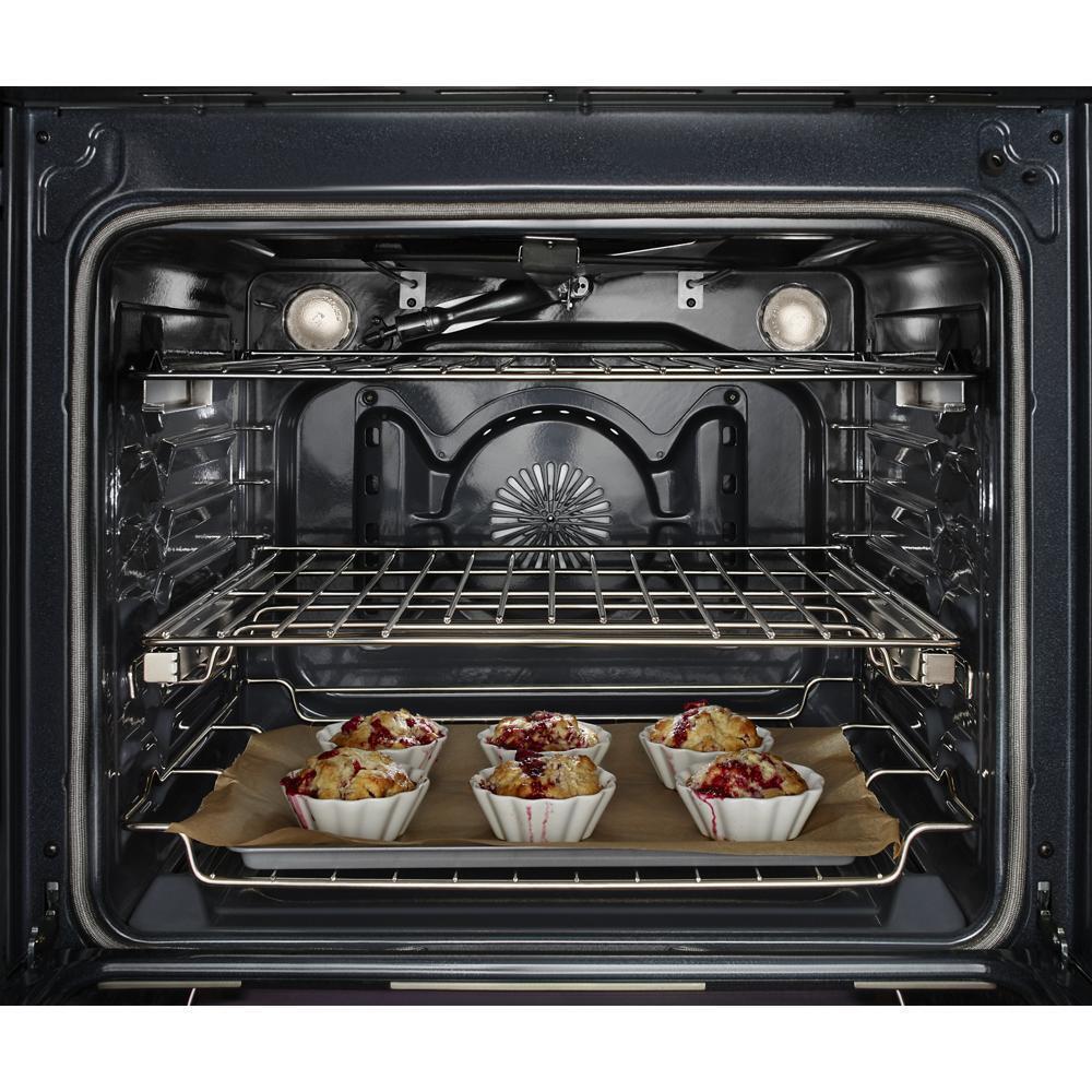 Kitchenaid KSDB900ESS 30-Inch 5-Burner Dual Fuel Convection Slide-In Range with Baking Drawer