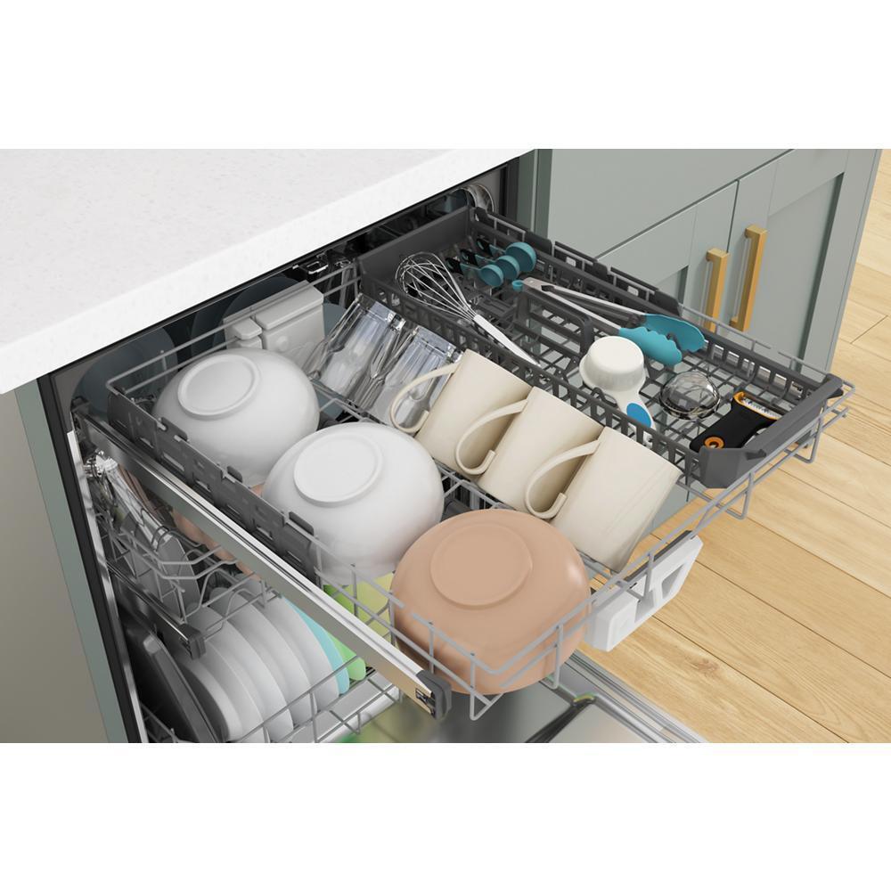 Whirlpool WDTA80SAKZ Fingerprint Resistant Quiet Dishwasher with 3rd Rack & Large Capacity