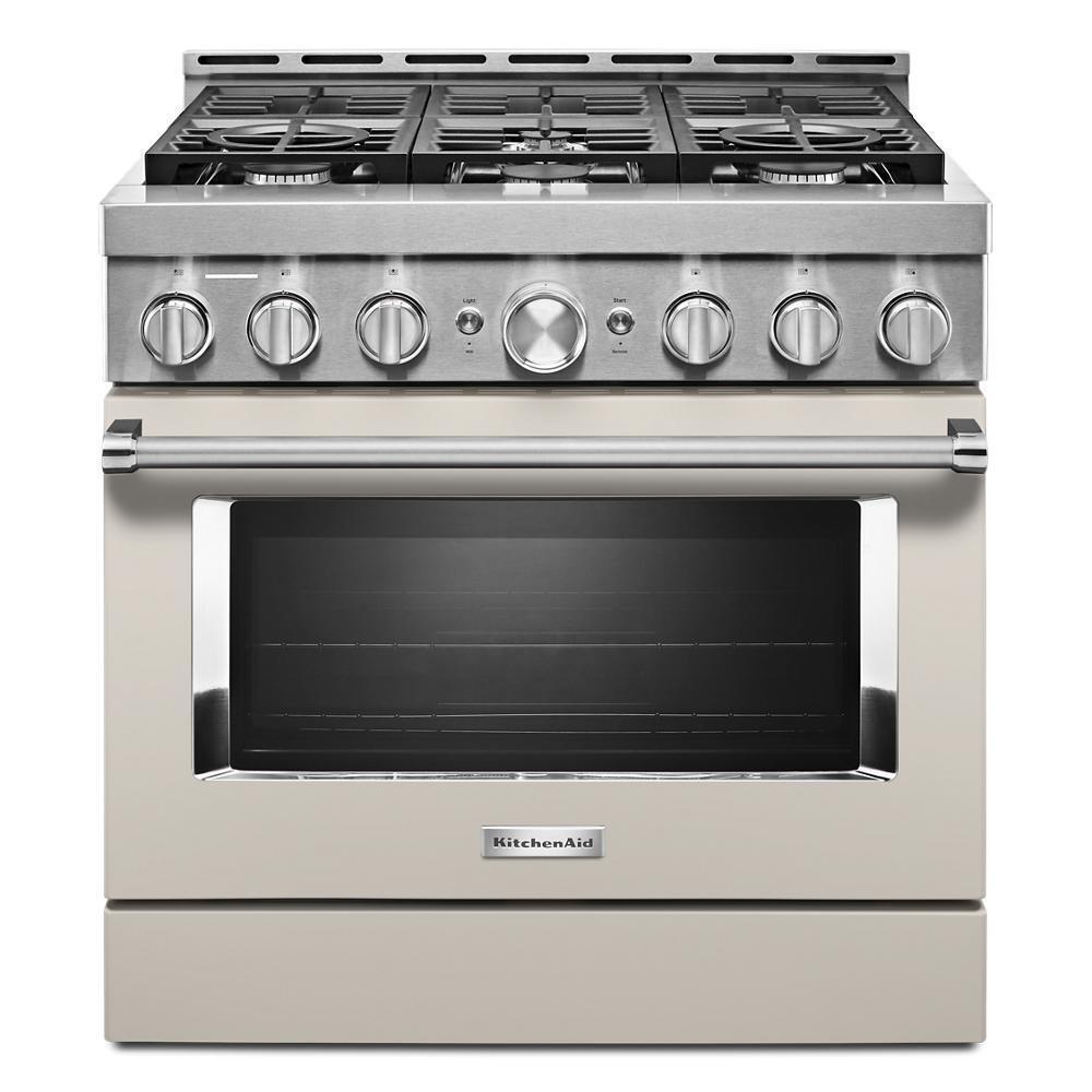 KFGC506JMH KitchenAid® 36'' Smart Commercial-Style Gas Range with 6 Burners