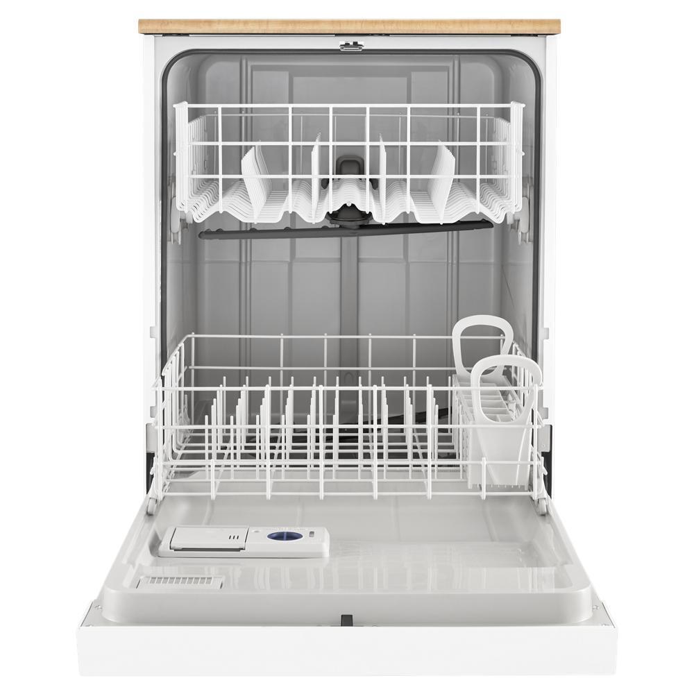 Whirlpool WDP370PAHW Heavy-Duty Dishwasher with 1-Hour Wash Cycle