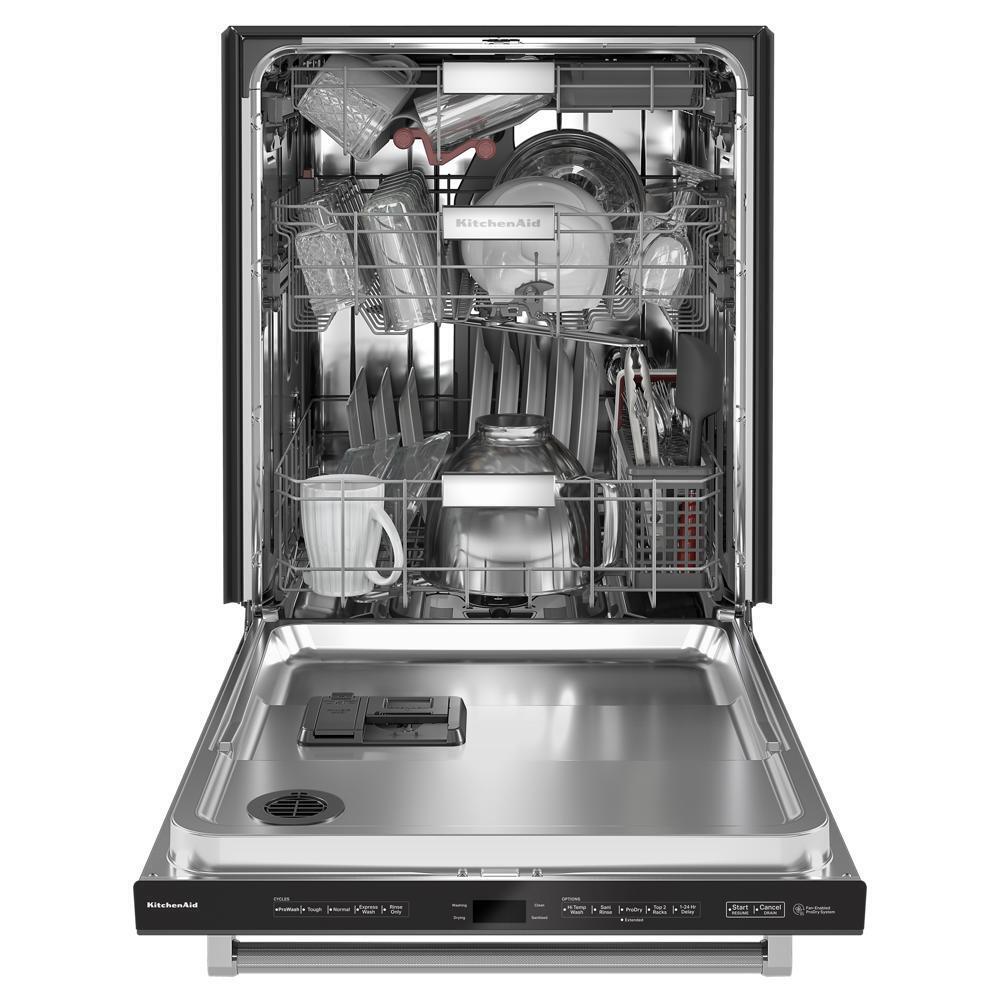 Kitchenaid KDTM604KBS 360(degree) Max Jets™ Third Rack Dishwasher with Fan-Enabled ProDry™ System, 44 dBA