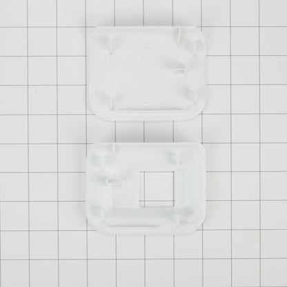 Whirlpool W10895133 Dryer Door Reversal Kit, white-colored, for Advantage Maytag models with magnets