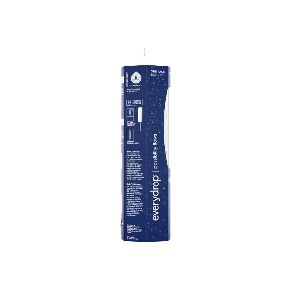 Whirlpool EDR4RXD1 everydrop® Refrigerator Water Filter 4 - EDR4RXD1 (Pack of 1)
