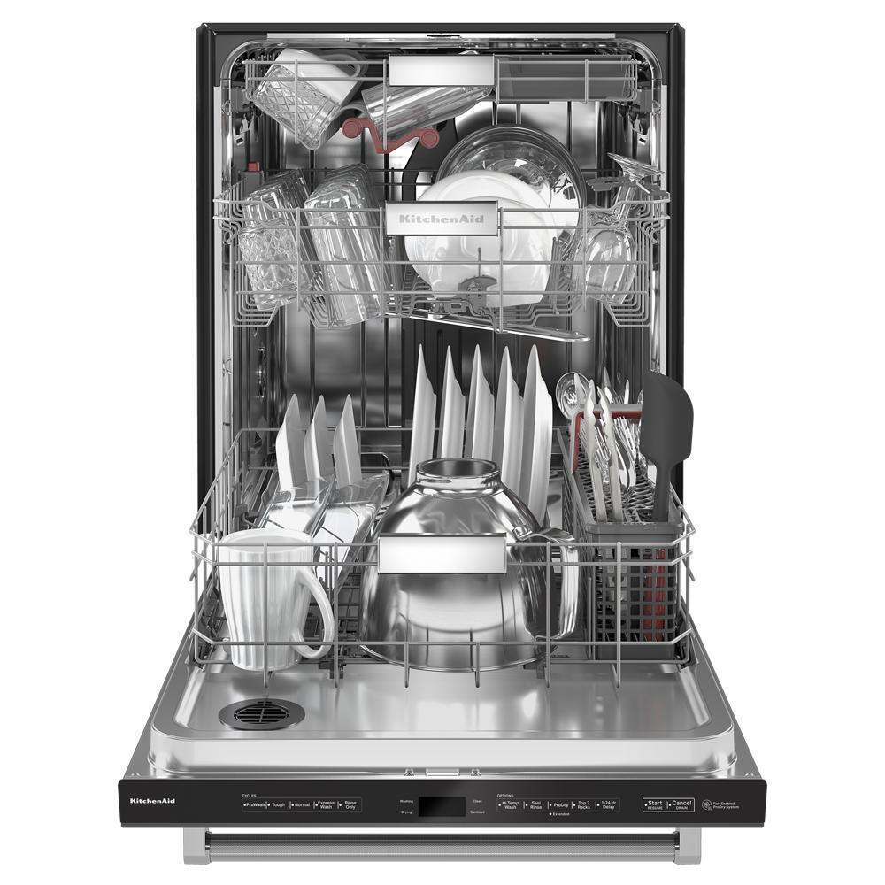 Kitchenaid KDTM604KBS 360(degree) Max Jets™ Third Rack Dishwasher with Fan-Enabled ProDry™ System, 44 dBA