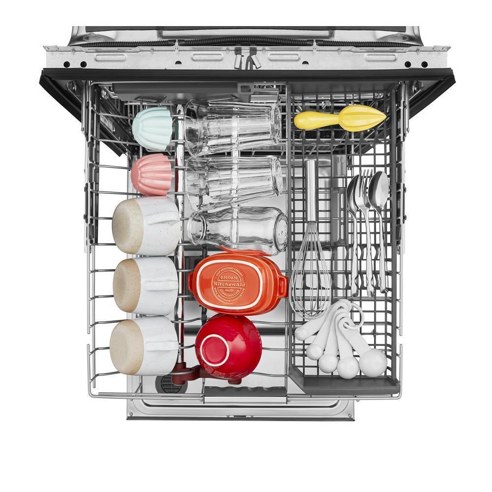 Kitchenaid KDTM804KPS 360(degree) Max Jets™ Third Rack Dishwasher with Stainless Steel Third Rack Wash Jets, 44 dBA