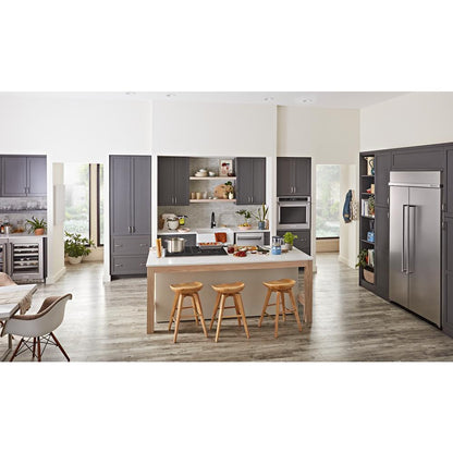 Kitchenaid KUWL314KSS 24" Undercounter Wine Cellar with Glass Door and Metal-Front Racks