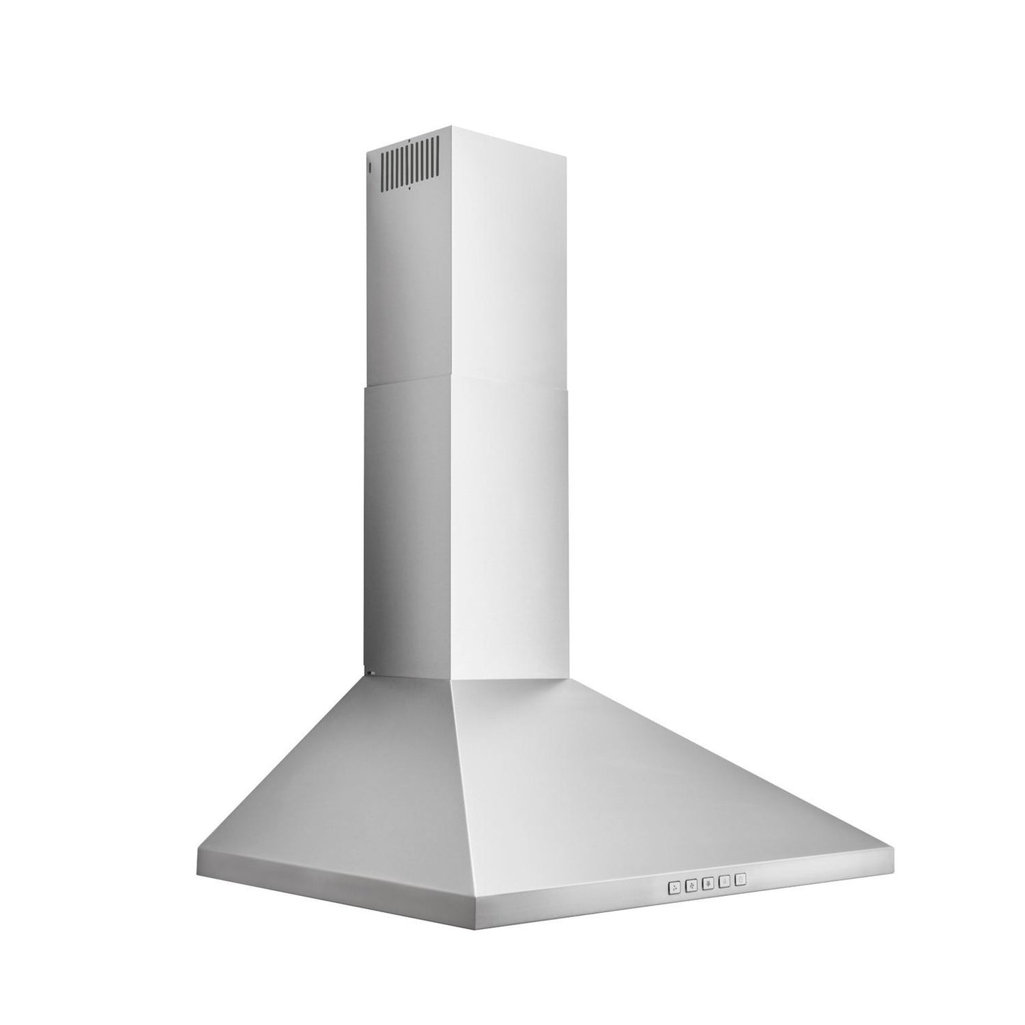 Broan® 24-Inch Convertible Wall-Mount Pyramidal Chimney Range Hood, 450 MAX CFM, Stainless Steel