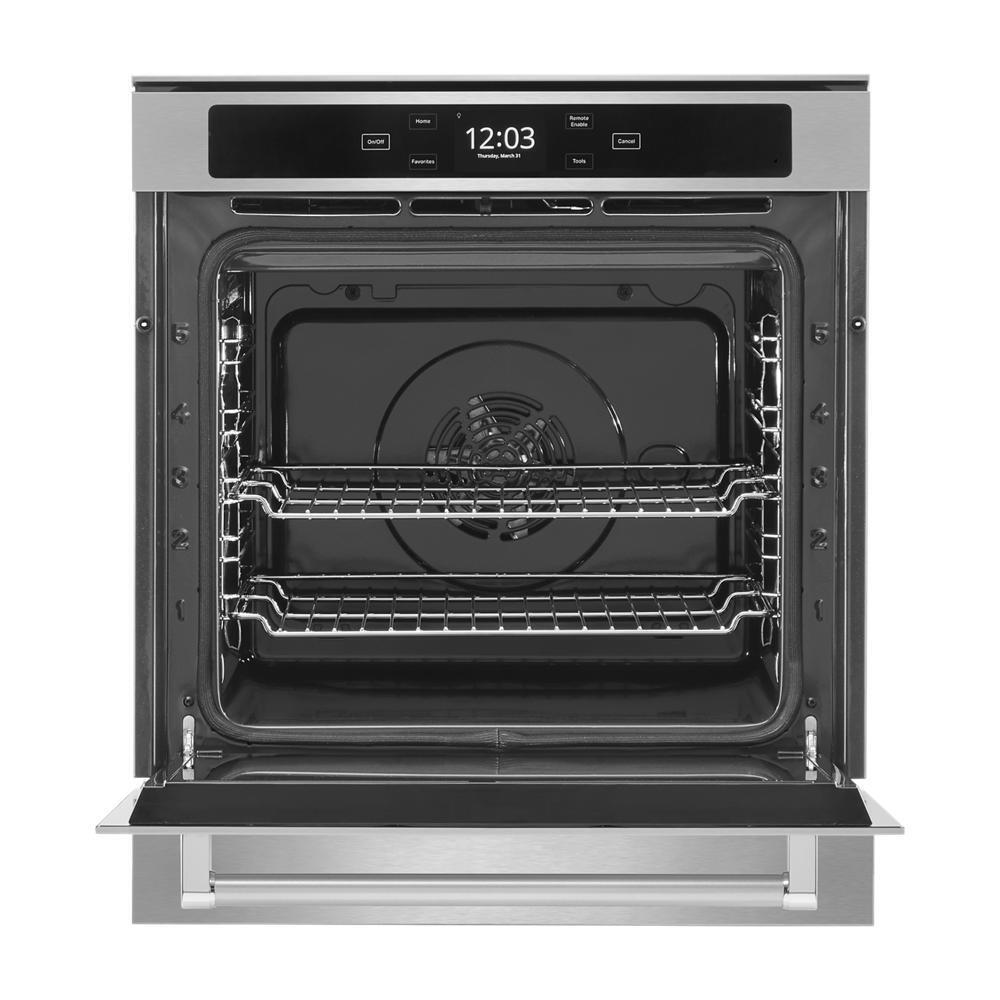 Kitchenaid KOSC504PPS 24" Smart Single Wall Oven with True Convection