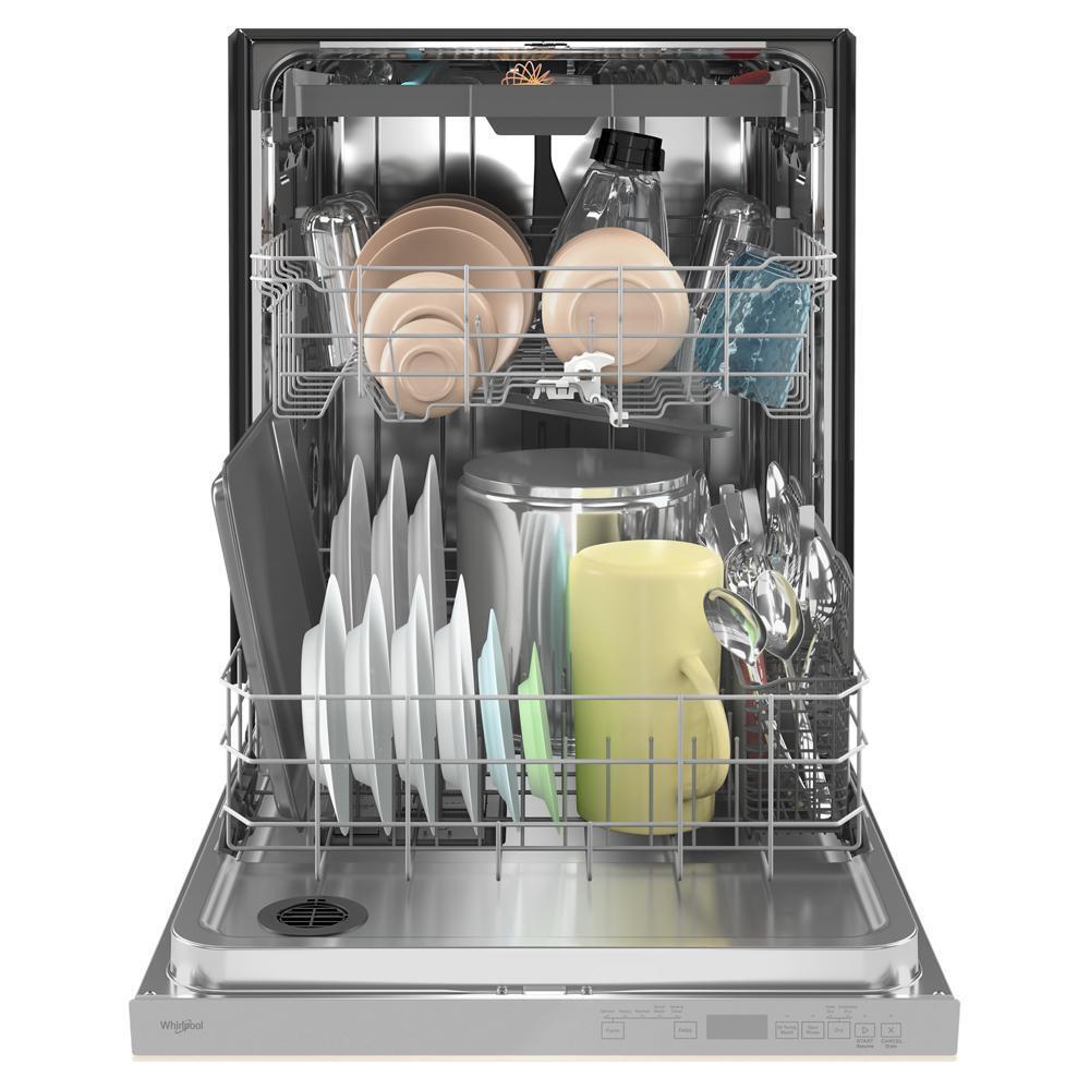 Whirlpool WDTA50SAKT 24 Stainless Steel Dishwasher with AI Intelligent Wash - 47 dBA