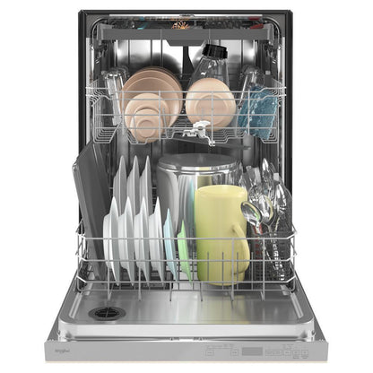 Whirlpool WDTA50SAKT 24 Stainless Steel Dishwasher with AI Intelligent Wash - 47 dBA
