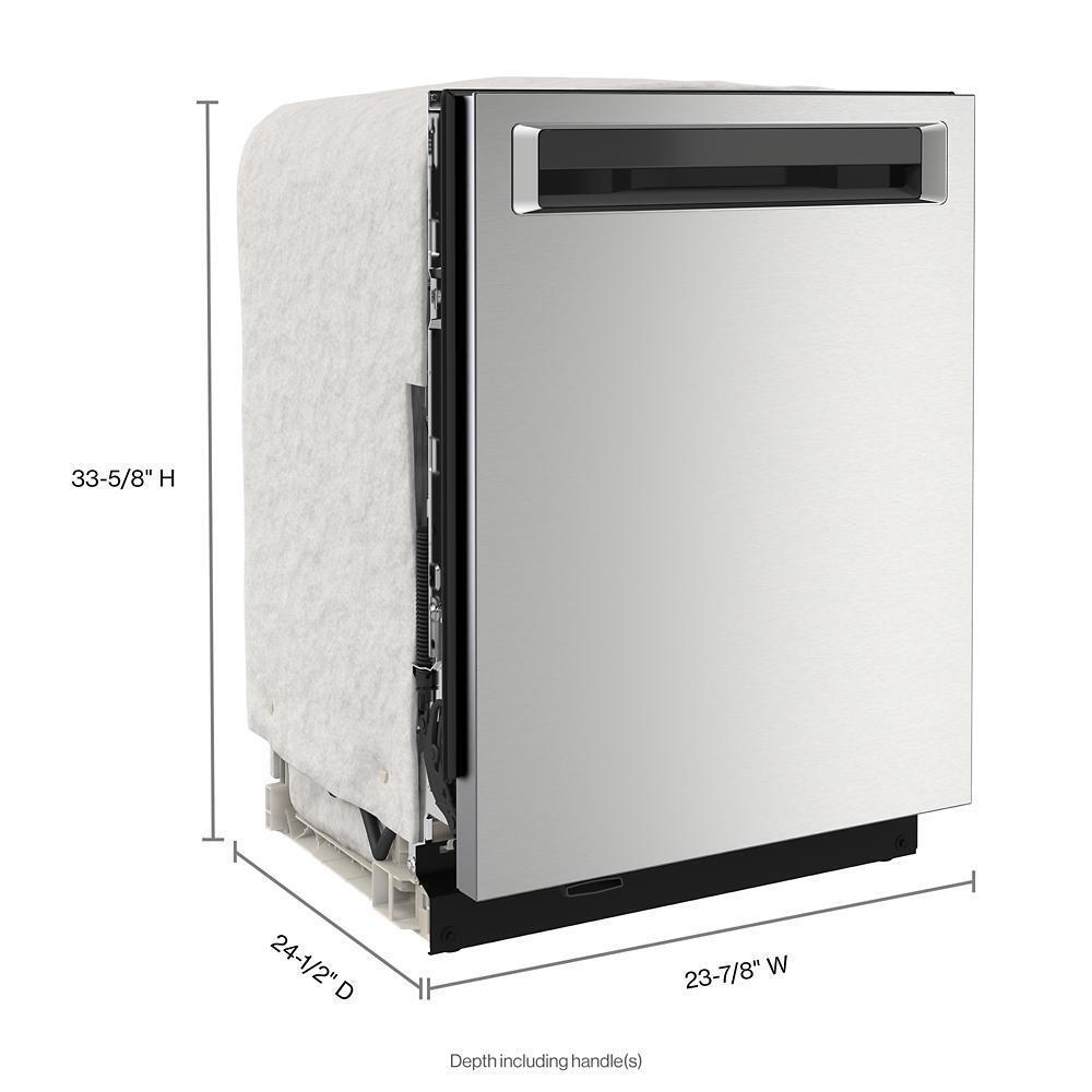 Kitchenaid KDPM804KPS 360(degree) Max Jets™ Third Rack Dishwasher with Stainless Steel Third Rack Wash Jets, 44 dBA