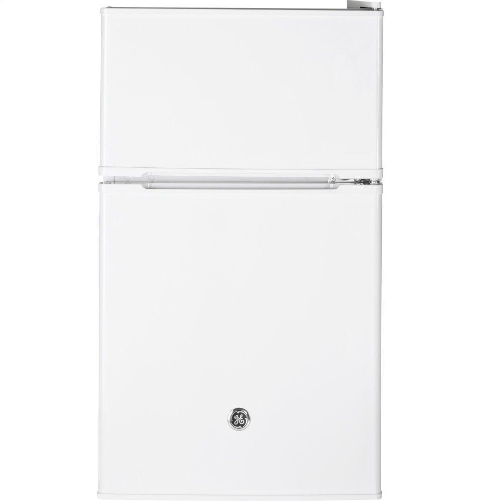 GE® ENERGY STAR® Double-Door Compact Refrigerator