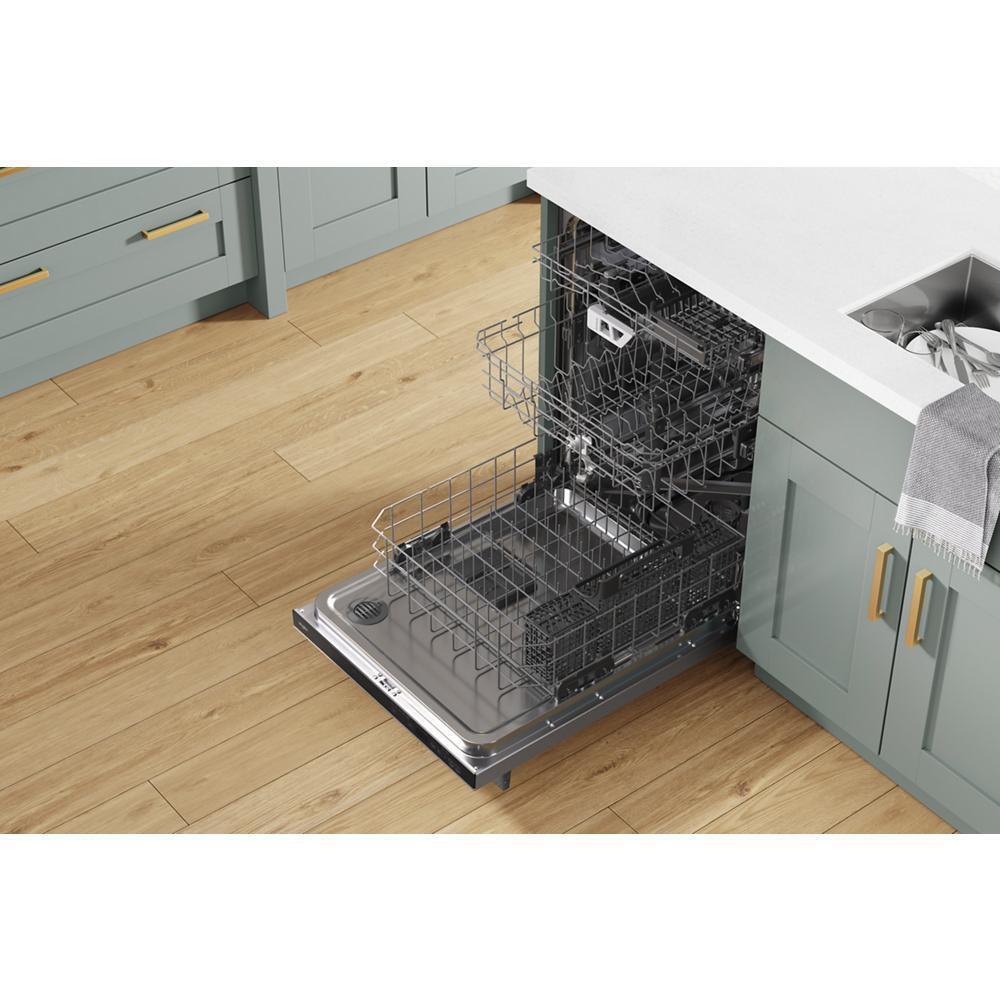 Whirlpool WDTA80SAKZ Fingerprint Resistant Quiet Dishwasher with 3rd Rack & Large Capacity