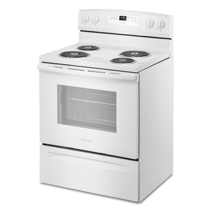 Amana ACR4303MFW 30-inch Amana® Electric Range with Bake Assist Temps