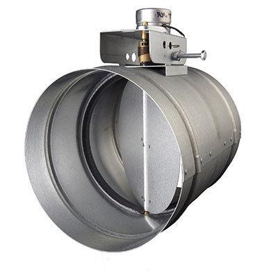 Broan MD8T 8" Automatic Make-Up Air Damper