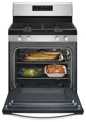 Whirlpool WFG520S0FS 5.0 cu. ft. Front Control Gas Range with Fan Convection Cooking