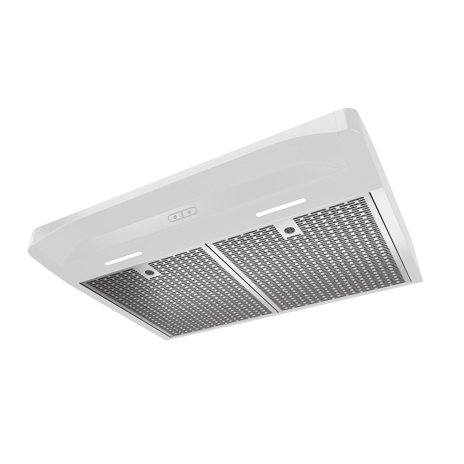 ALT230WW Broan® Elite 30-Inch Convertible Under-Cabinet Range Hood, White, 375 Max Blower CFM