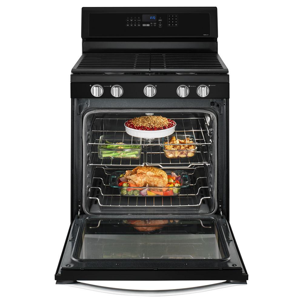 Whirlpool WFG745H0FE 5.8 Cu. Ft. Freestanding Gas Range with EZ-2-Lift™ Hinged Grates