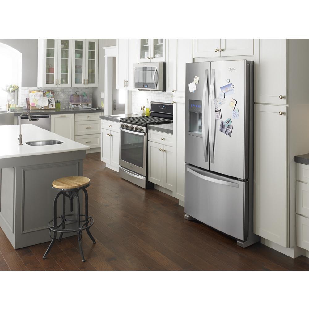 Whirlpool WRF555SDFZ 36-inch Wide French Door Refrigerator - 25 cu. ft.