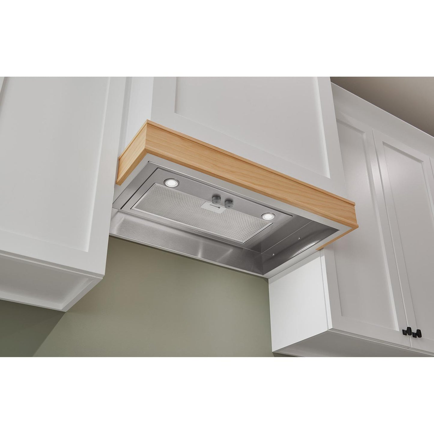 PM400SS Broan® 21-Inch Custom Range Hood Power Pack Insert w/ Easy Install System, 450 Max Blower CFM, Stainless Steel
