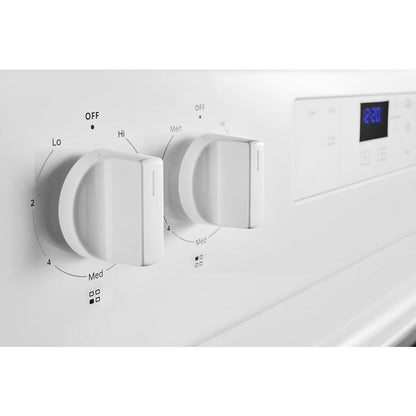 Whirlpool WFC150M0JW 4.8 cu. ft. Electric Range with Keep Warm setting
