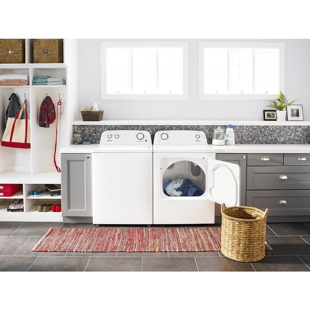 Amana NED4655EW 6.5 cu. ft. Electric Dryer with Wrinkle Prevent Option